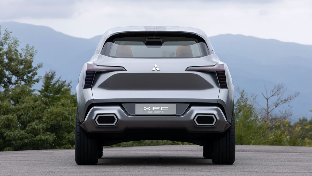 Đuôi xe Mitsubishi XFC Concept 