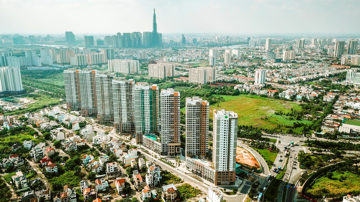 hình ảnh một góc TP.HCM, TP hút vốn FDI lớn nhất trong 10 tháng đầu năm 2022