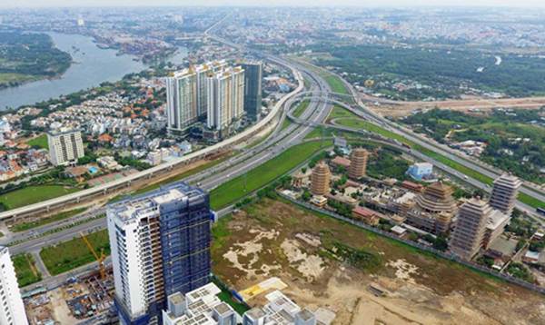 một g&oacute;c th&agrave;nh phố nh&igrave;n từ tr&ecirc;n cao