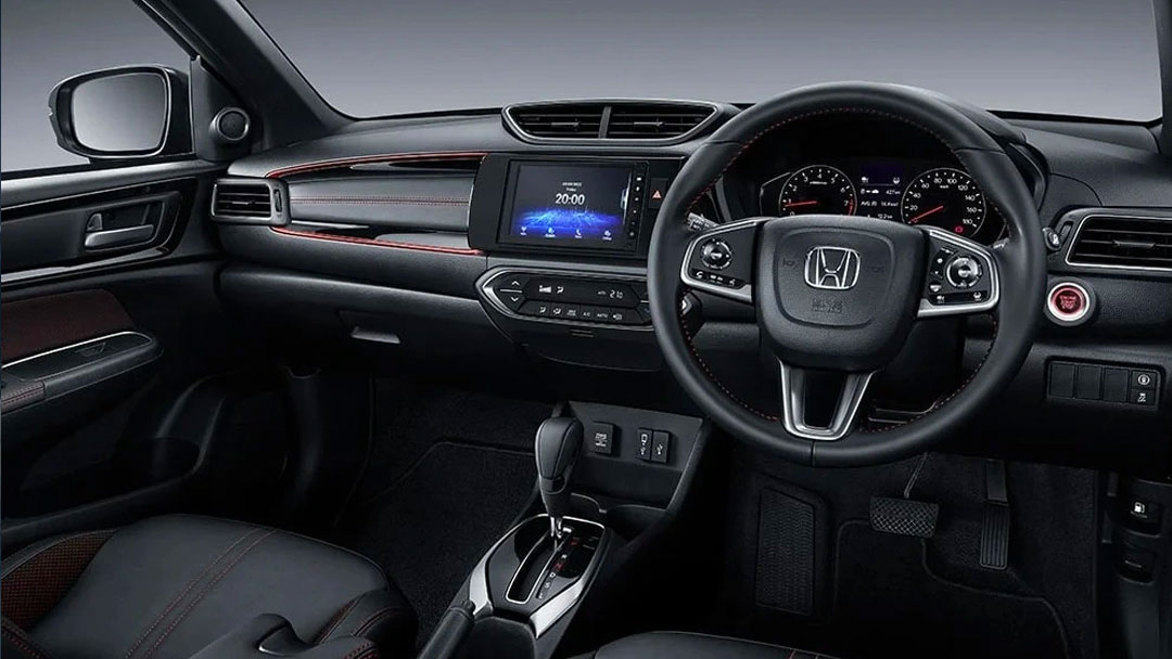 Honda WR-V trang bị vô lăng 3 chấu