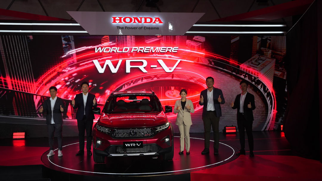 Honda WR-V có kích thước gọn gàng để phù hợp đi trên phố. 