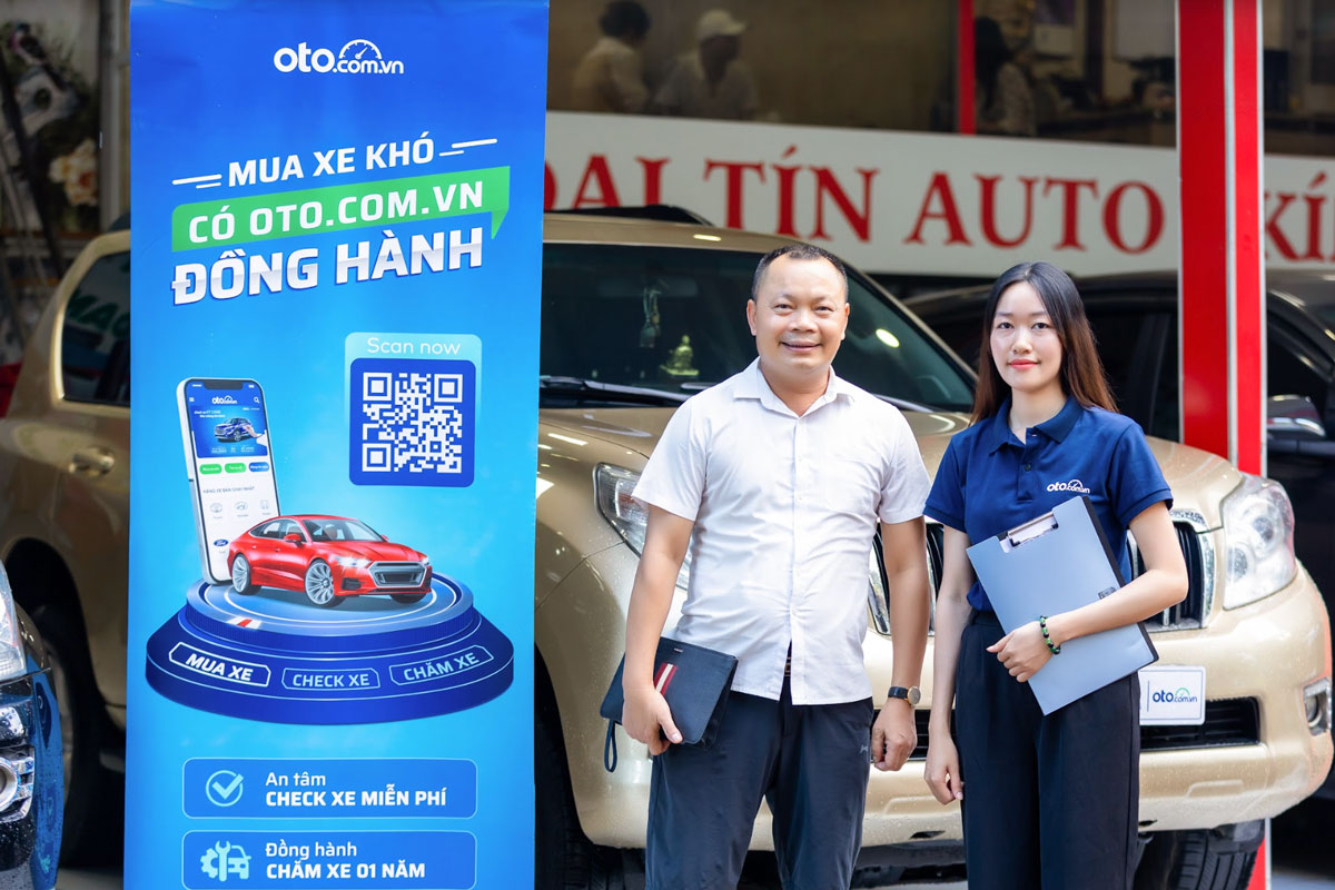 Oto.com.vn đồng hành cùng Đại Tín Auto