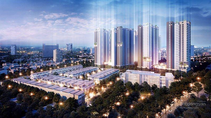 Phối cảnh tổng thể dự án chung cư An Phú Apartment Quận 6, TP.HCM