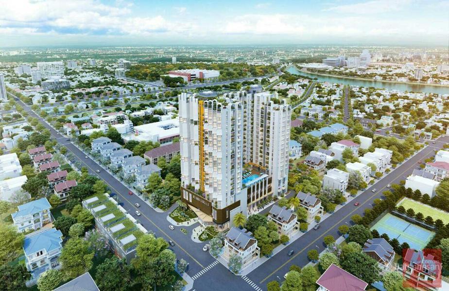 Phối cảnh tổng thể dự án Asiana Capella Quận 6, TP.HCM