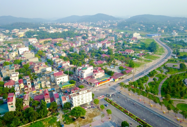 Một góc TP. Chí Linh, tỉnh Hải Dương