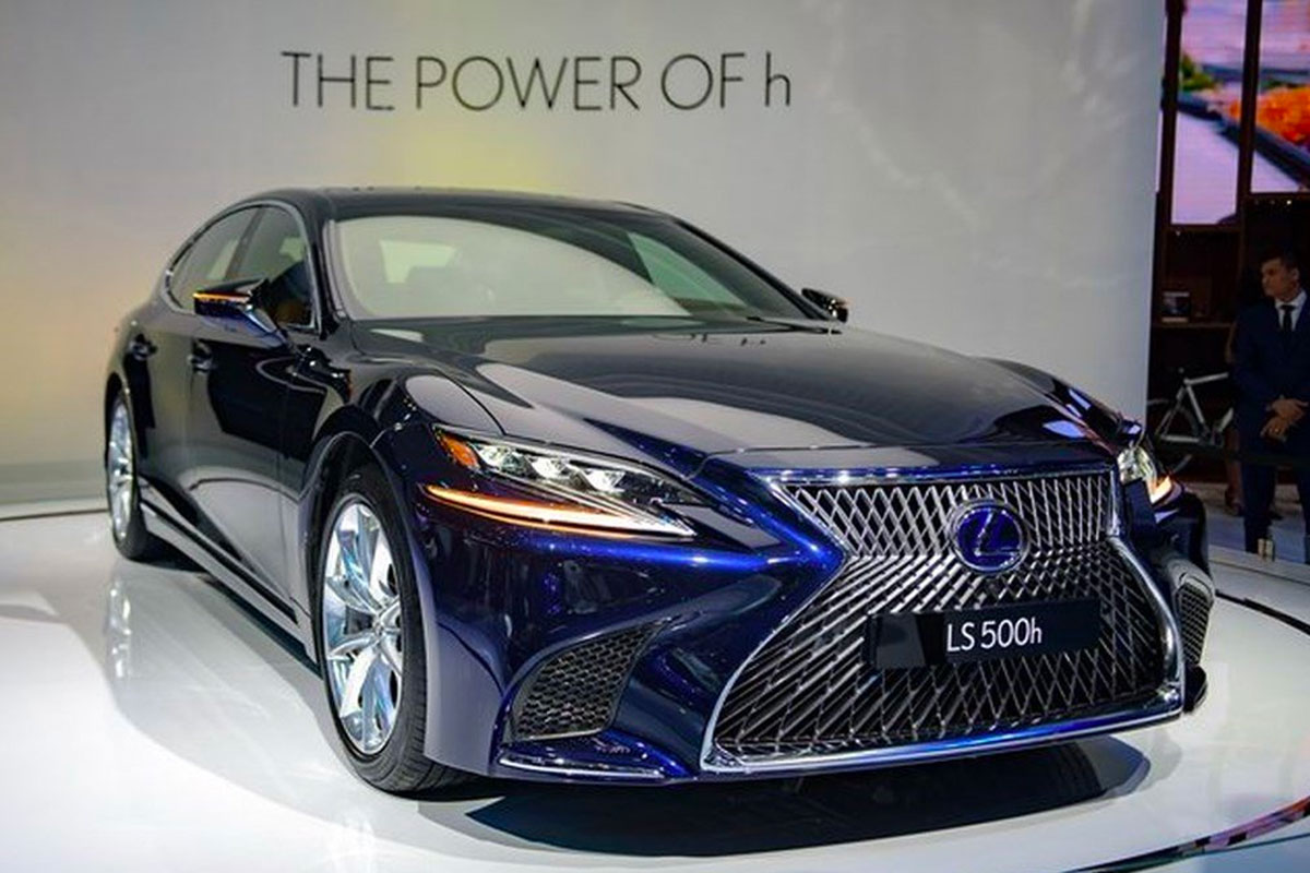 Lexus LS 500h bản hybrid tăng giá cao nhất