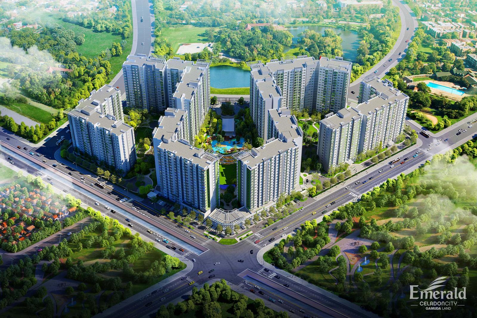Mặt bằng khu Emerald - Celadon City T&acirc;n Ph&uacute;
