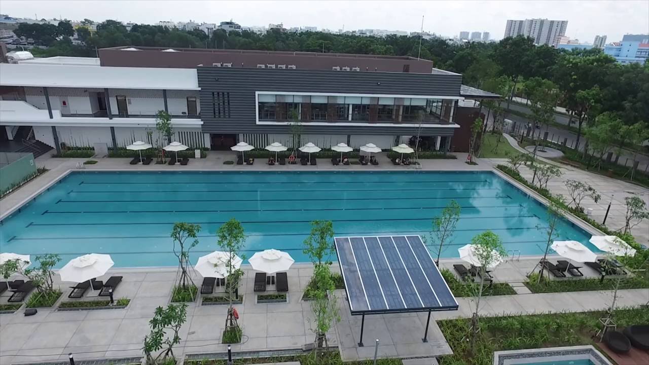 Hồ bơi trong câu lạc bộ thể thao Celadon