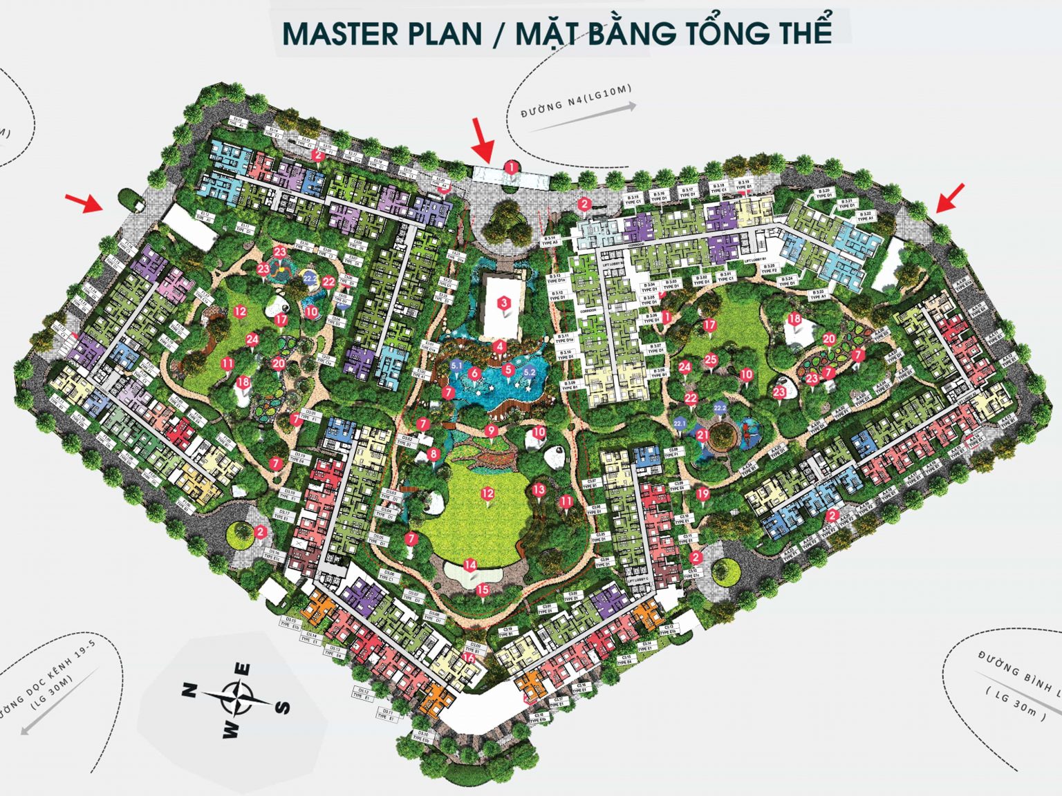 Mặt bằng tổng thể