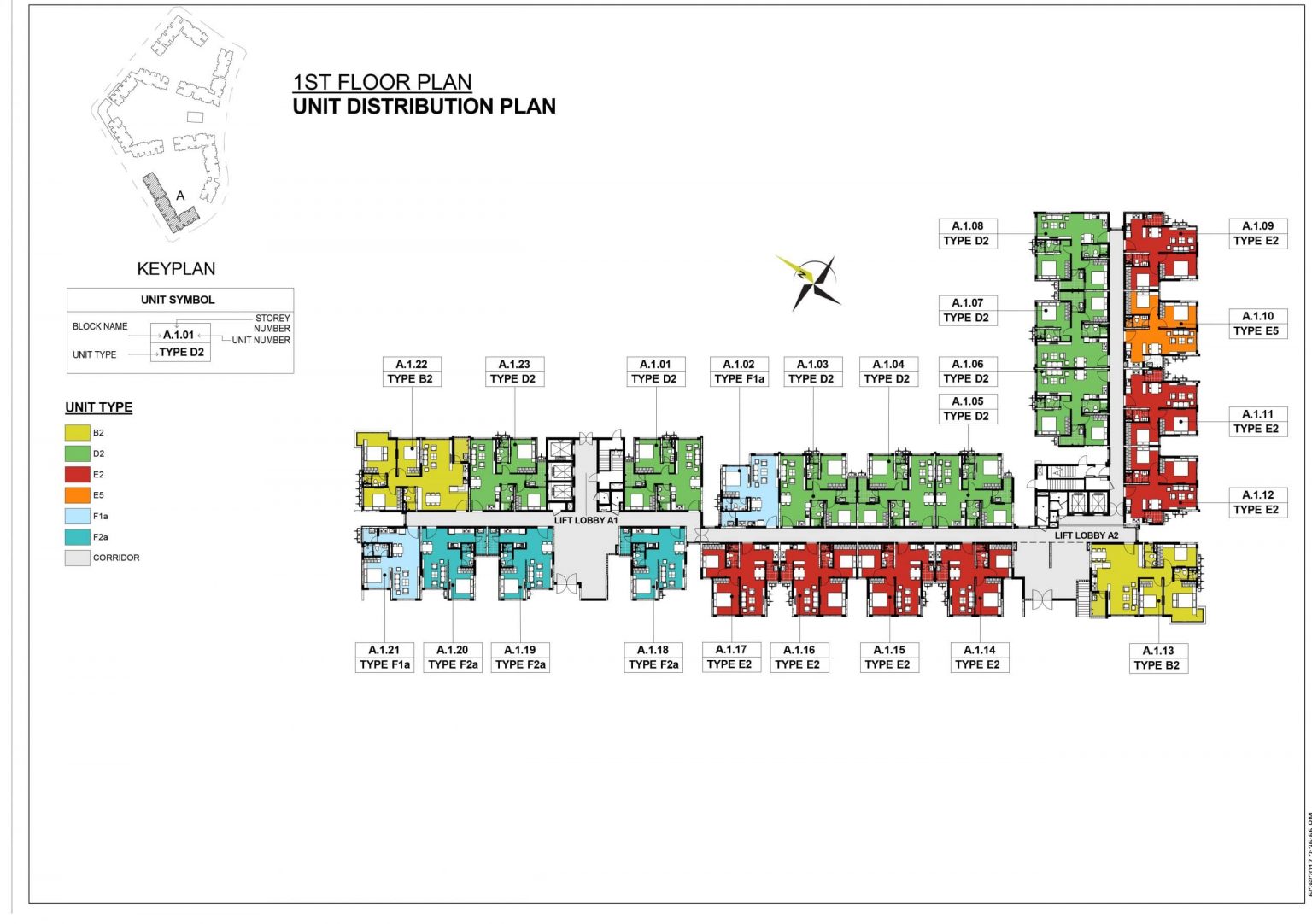  Mặt Bằng Block A – Khu Emerald Celadon City Tân Phú