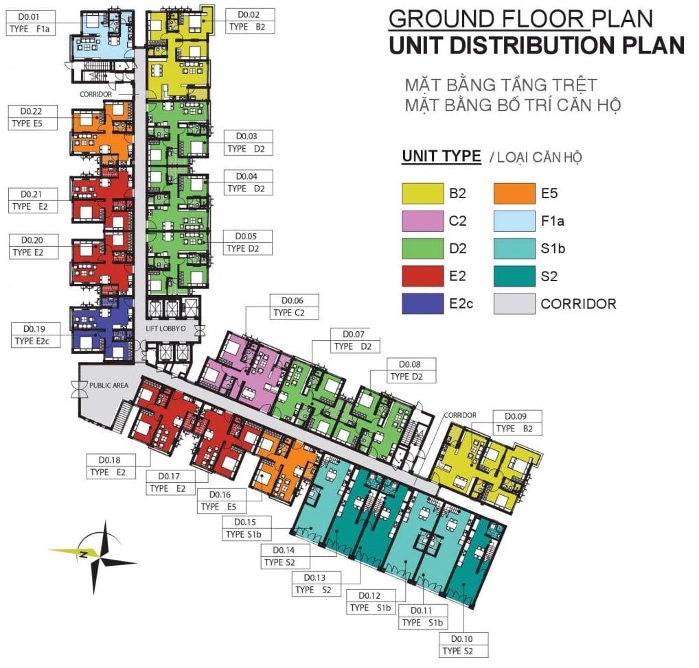  Mặt Bằng Block D – Khu Emerald Celadon City Tân Phú