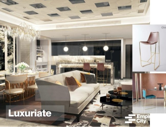 Nội thất phòng khách căn hộ Tilia Residences