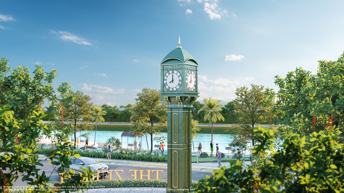 A clock tower in a parkDescription automatically generated with low confidence