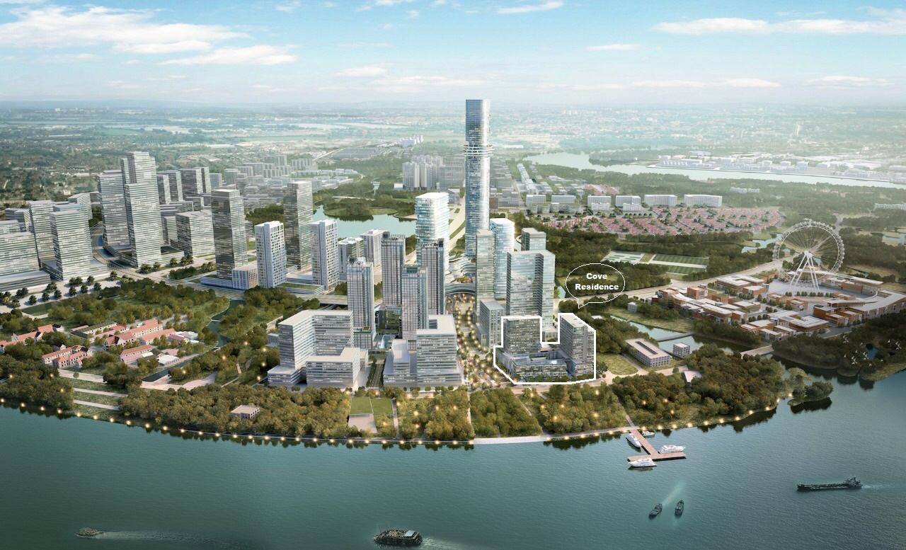 Phối cảnh tổng thể dự án Empire City Thủ Thiêm