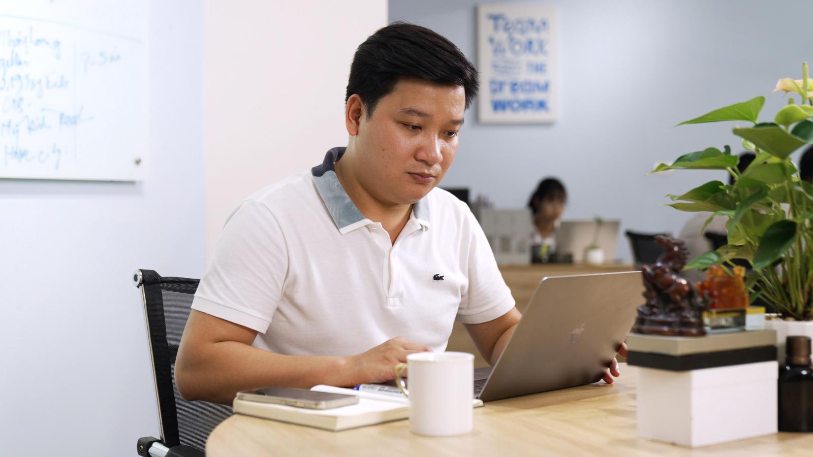 H&agrave; Văn Qu&acirc;n, CEO c&ocirc;ng ty bất động sản CMA