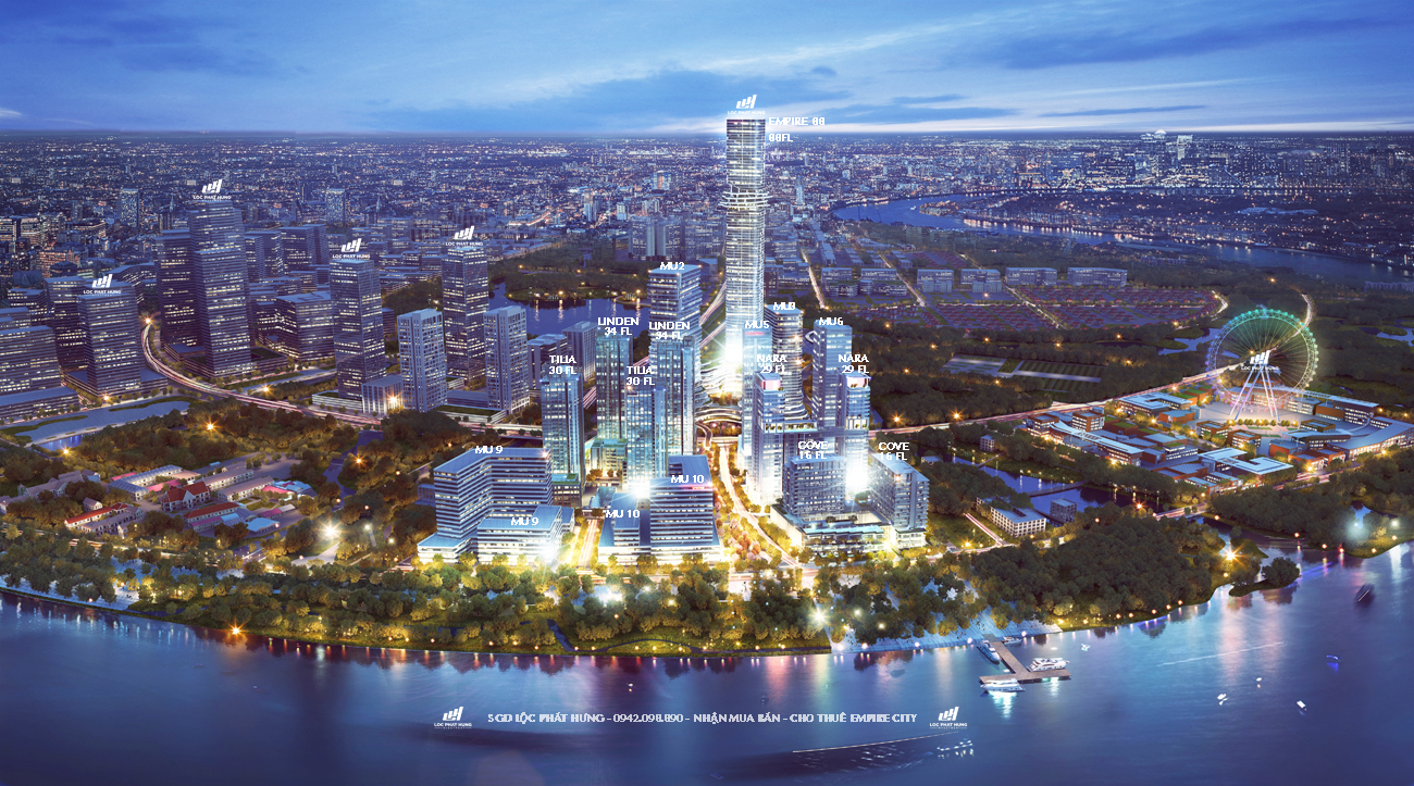 ảnh ph&ocirc;́i cảnh Empire City Thủ Thi&ecirc;m
