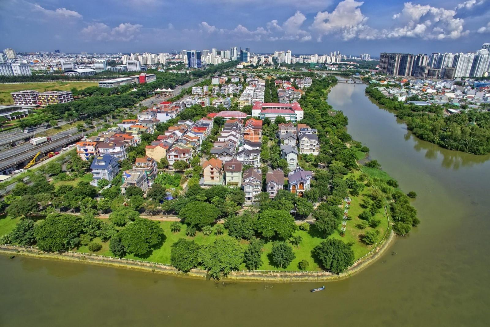 Hình ảnh một dự án biệt thự nhà phố tại quận 7