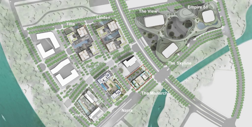 mặt bằng tổng thể Empire City Thủ Thiêm