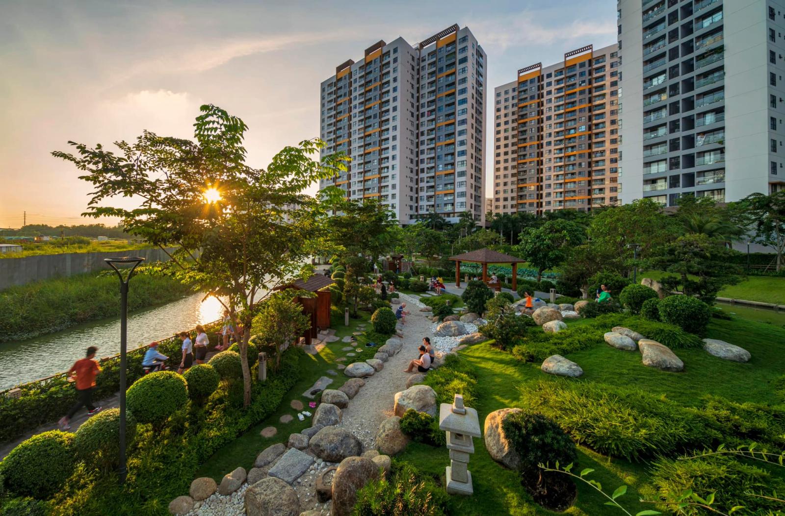 Vườn Nhật - tiện ích nổi bật của toàn khu đô thị Mizuki Park
