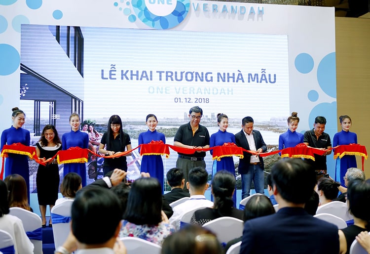 Lễ khai trương nhà mẫu One Verandah Quận 2, TP.HCM 