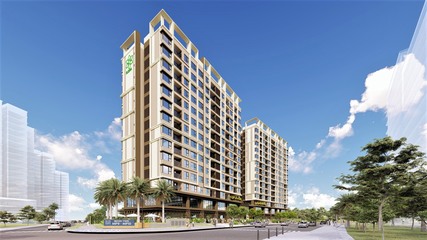 Phối cảnh Mizuki Park giai đoạn 3