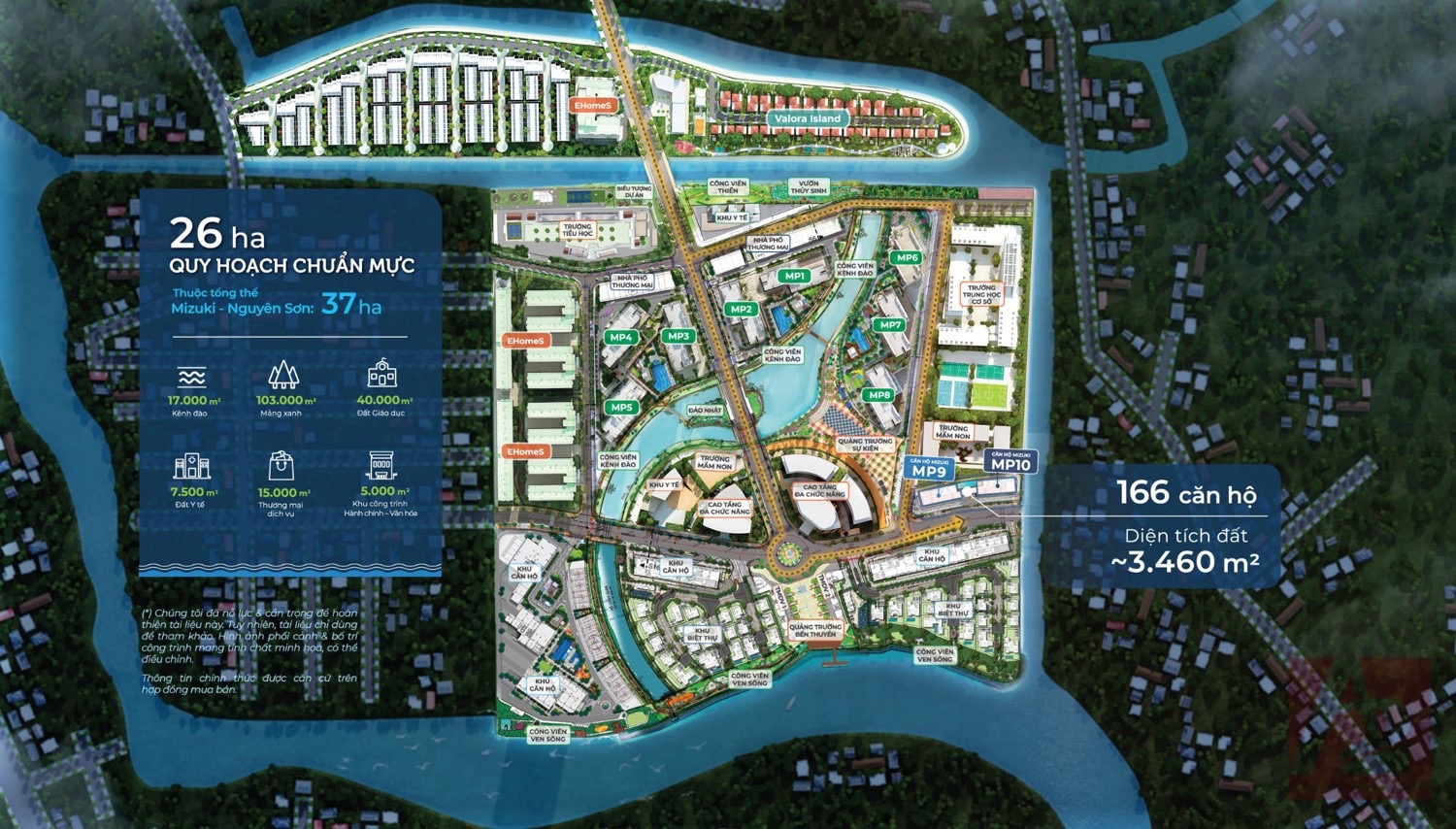 Mặt bằng tổng thể dự án Mizuki Park Bình Chánh, TP.HCM