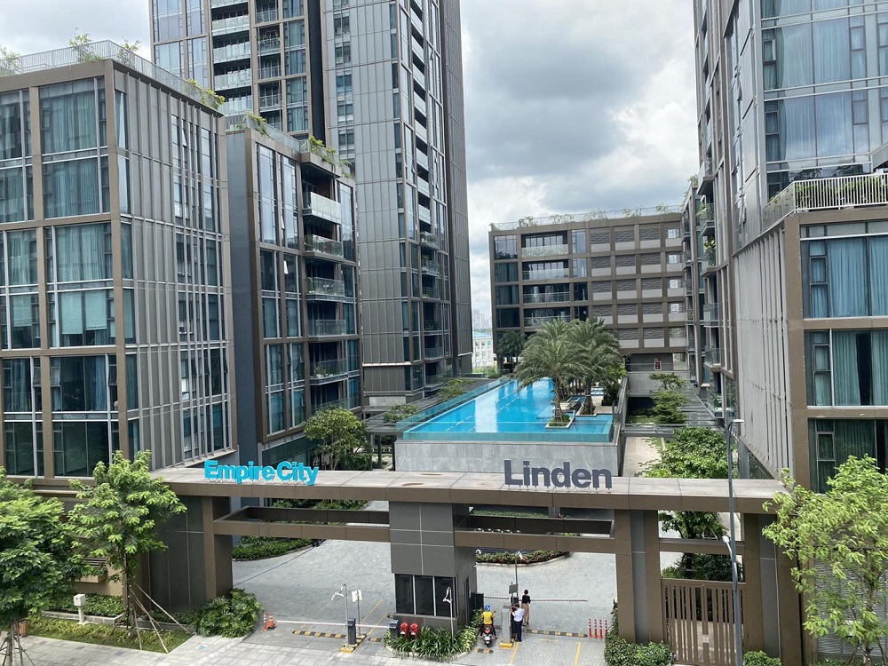 Tiến độ Empire City Thủ Thi&ecirc;m: ph&acirc;n khu Linden Residences đ&atilde; b&agrave;n giao