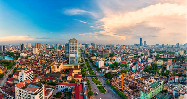 H&igrave;nh ảnh một g&oacute;c Đ&agrave; Nẵng nh&igrave;n từ tr&ecirc;n cao