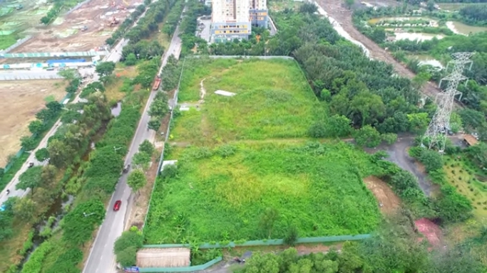 Khu đất triển khai dự &aacute;n Essensia Nam S&agrave;i G&ograve;n