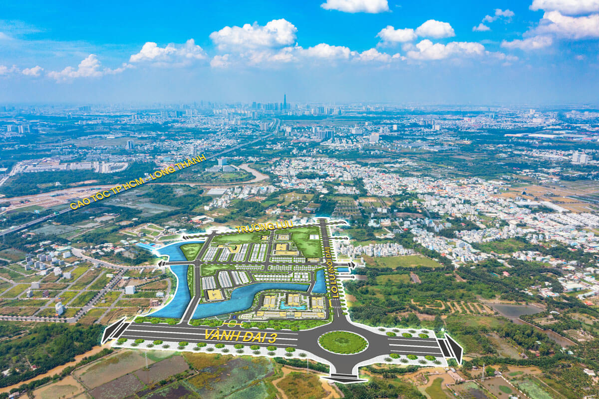 M&ocirc; phỏng mặt bằng thực tế dự &aacute;n MT Eastmark City Quận 9.