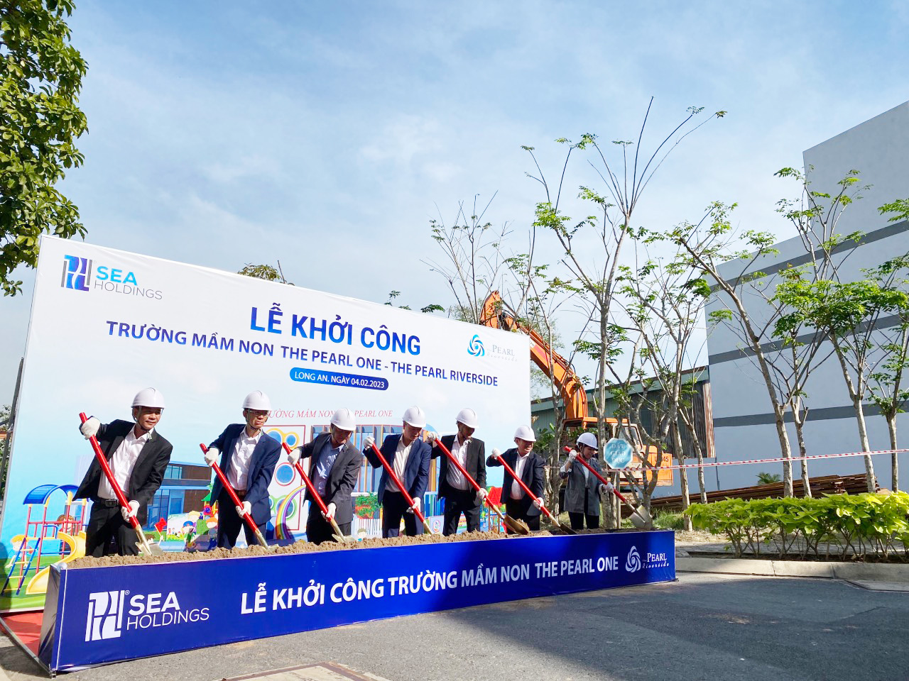 Lễ khởi công trường mầm non The Pear One – Dự án The Pearl Riverside