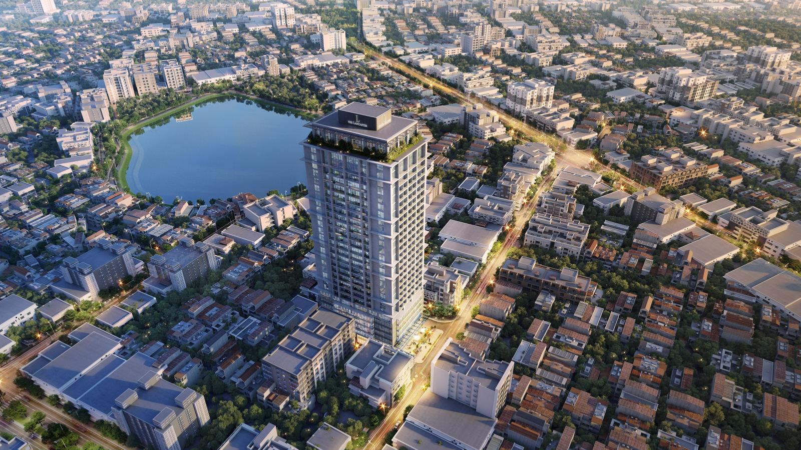 Phối cảnh tổng thể dự án Lancaster Hà Nội