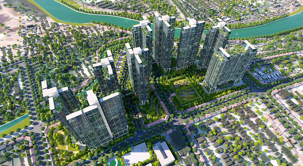 Thiết kế tòa nhà theo hình quạt gió 3 cánh tinh tế và thông minh