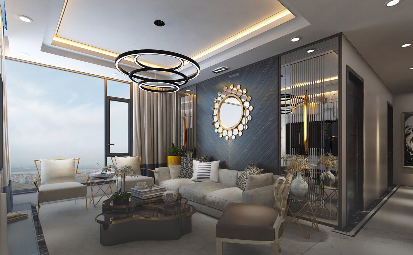 Phòng khách Sunshine City Sài Gòn