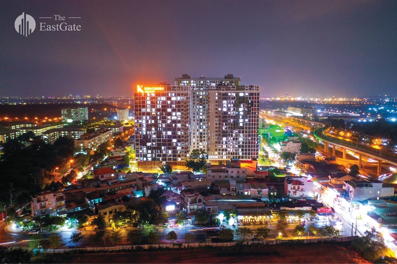  Khu căn hộ The EastGate của Kim Oanh Group tại th&agrave;nh phố Dĩ An.