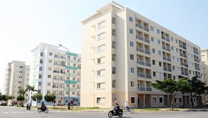 Hình ảnh một dự án nhà ở xã hội đã hoàn thiện và đi vào hoạt động