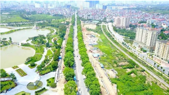 Một g&oacute;c th&agrave;nh phố nh&igrave;n từ tr&ecirc;n cao