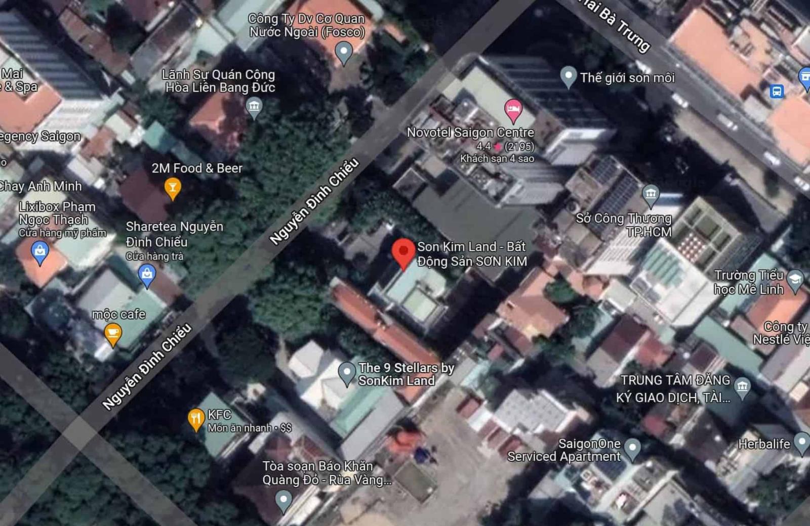 Vị tr&iacute; nh&agrave; mẫu Metropole Thủ Thi&ecirc;m