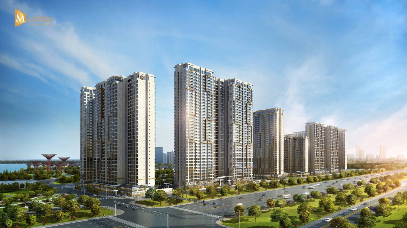 Phối cảnh tổng thể dự án Masteri Centre Point