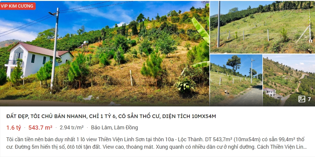 B&aacute;n đất thổ cư