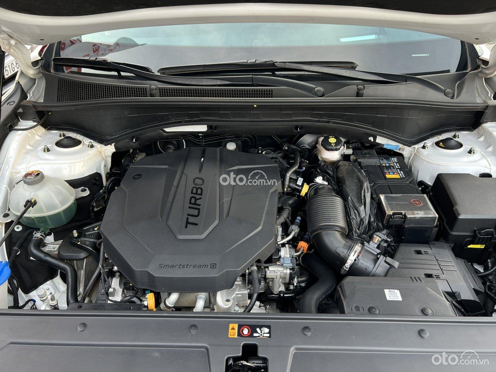 động cơ Hyundai Santa Fe 2021.
