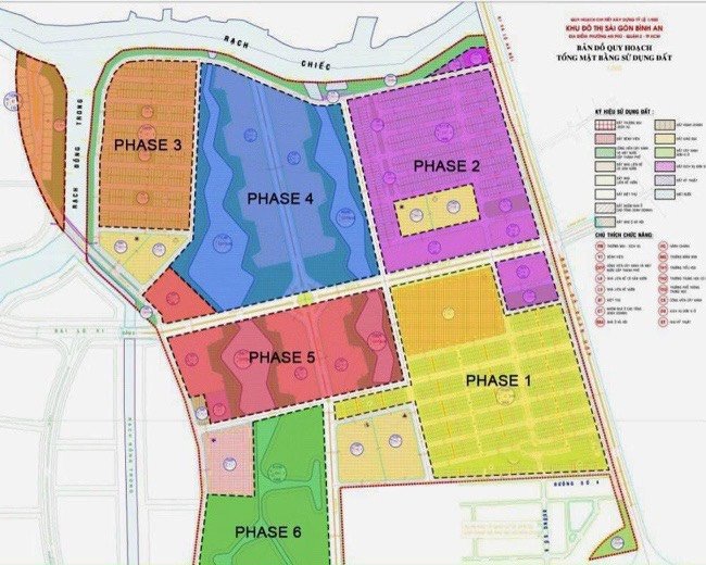 Bản vẽ quy hoạch sử dụng đất The Global City