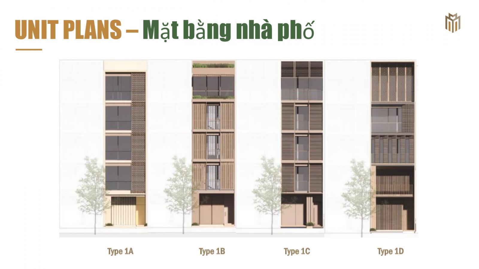 Phối cảnh mặt bằng layout nhà phố dự án The Global City