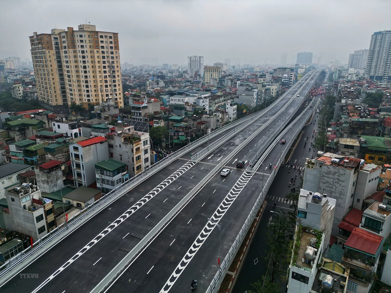 Vành Đai 2 trên cao Hà Nội