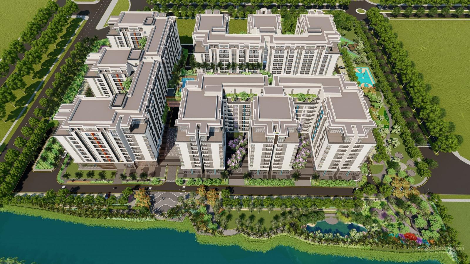 Phối cảnh tổng thể dự án Thủ Thiêm Green House Quận 2, TP.HCM.