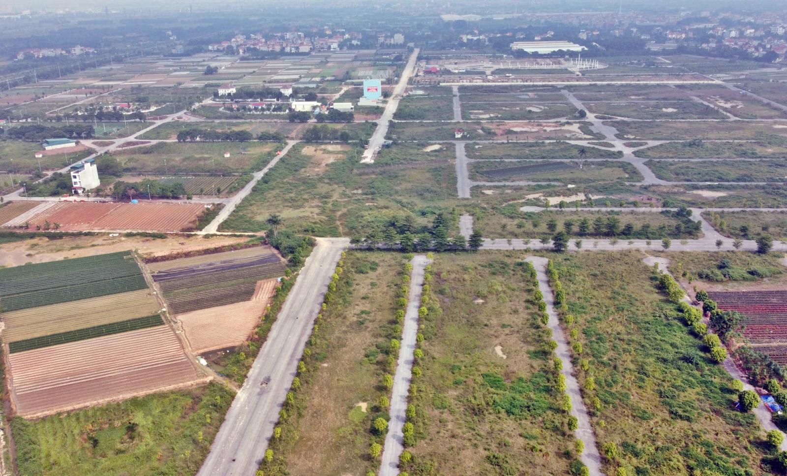 khu đất dự án nhìn từ trên cao