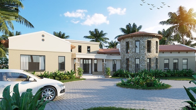 Biệt thự hai tầng m&aacute;i Nhật - Lương Sơn, H&ograve;a B&igrave;nh