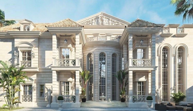 Biệt thự 2 tầng tại H&ograve;a B&igrave;nh theo phong c&aacute;ch t&acirc;n cổ điển