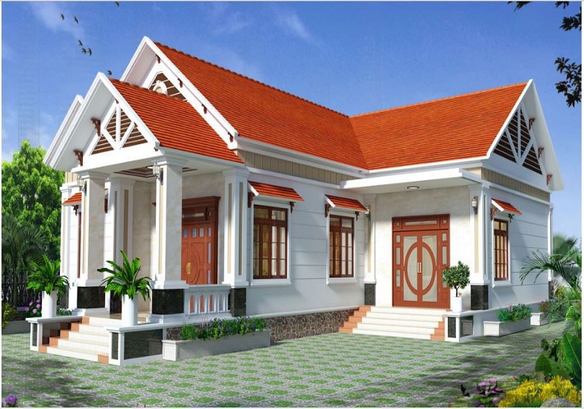 Biệt cấp 4 chữ L phổ biến ở n&ocirc;ng th&ocirc;n