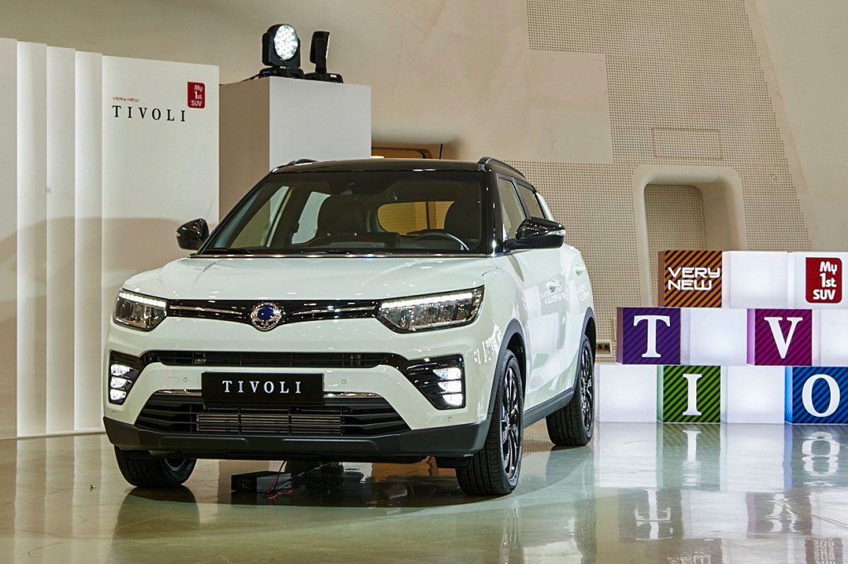Mẫu xe KG Mobility Tivoli 